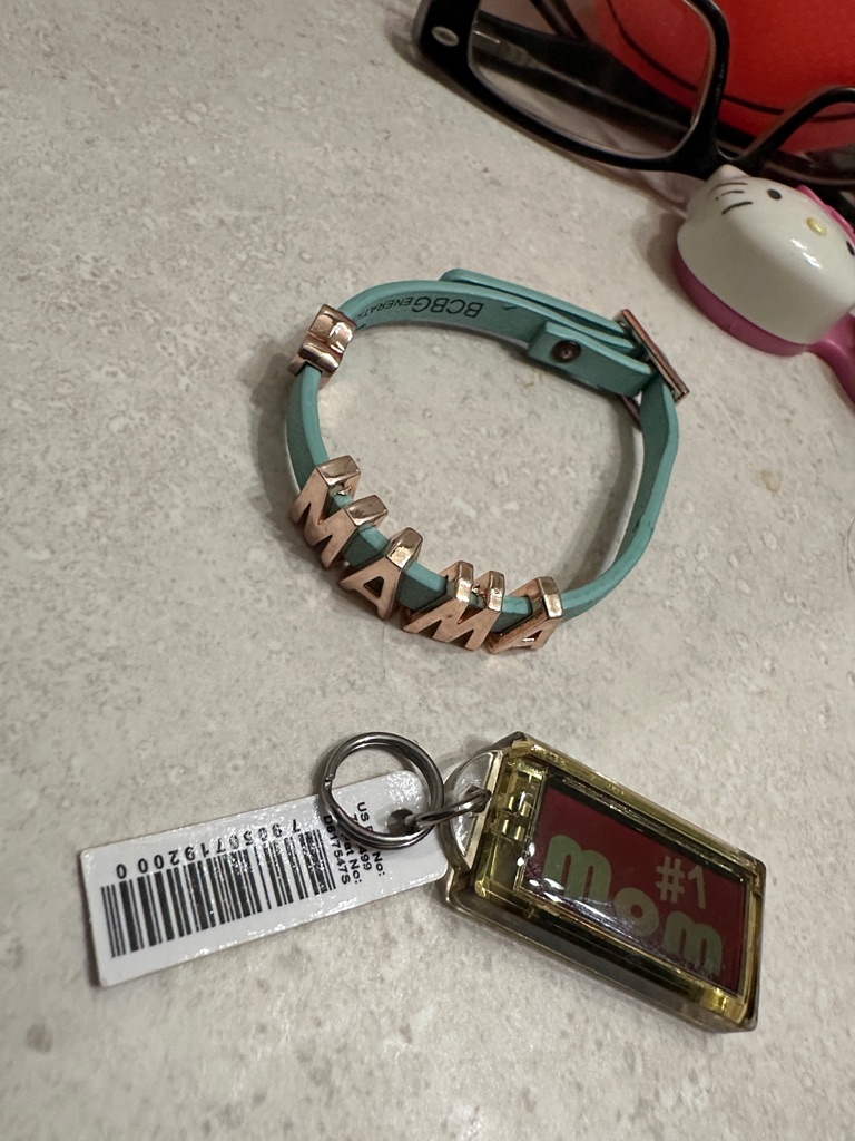 Bracelet And Keychain For Mom